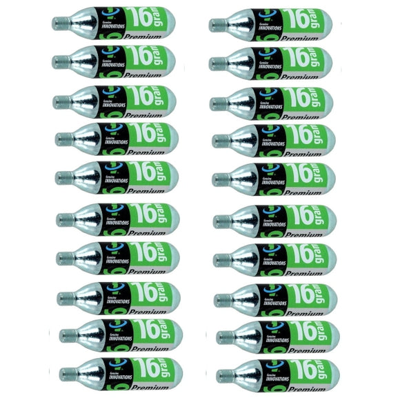 Genuine Innovations G2149 16g CO2 Threaded Cartridge - The Bikesmiths