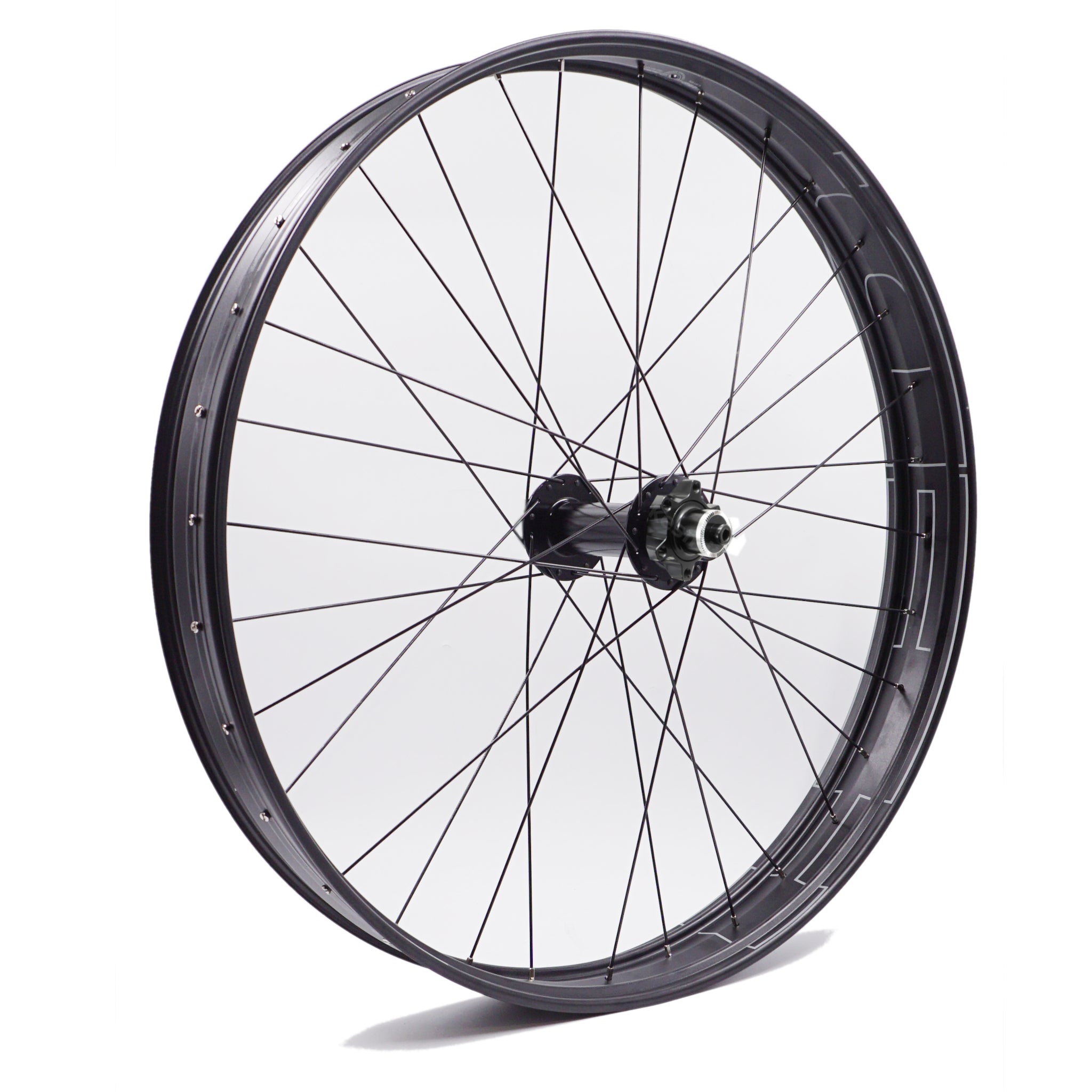 HED Big Aluminum Deal 26-inch 135mm QR Front Fat Bike Black Wheel - The Bikesmiths