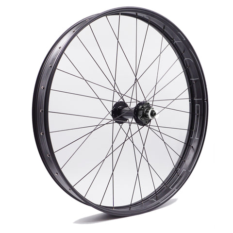 Image of HED Big Aluminum Deal 26-inch 135mm QR Front Fat Bike Black Wheel