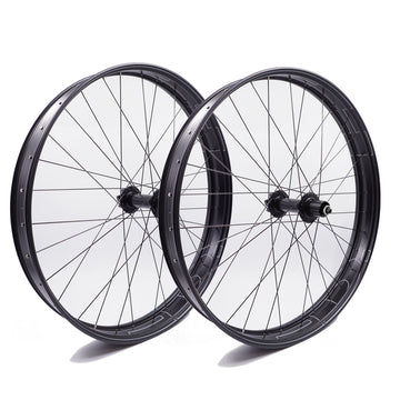 HED Big Aluminum Deal 26-inch Front 135mm QR / Rear 170mm QR Fat Bike Wheelset - The Bikesmiths