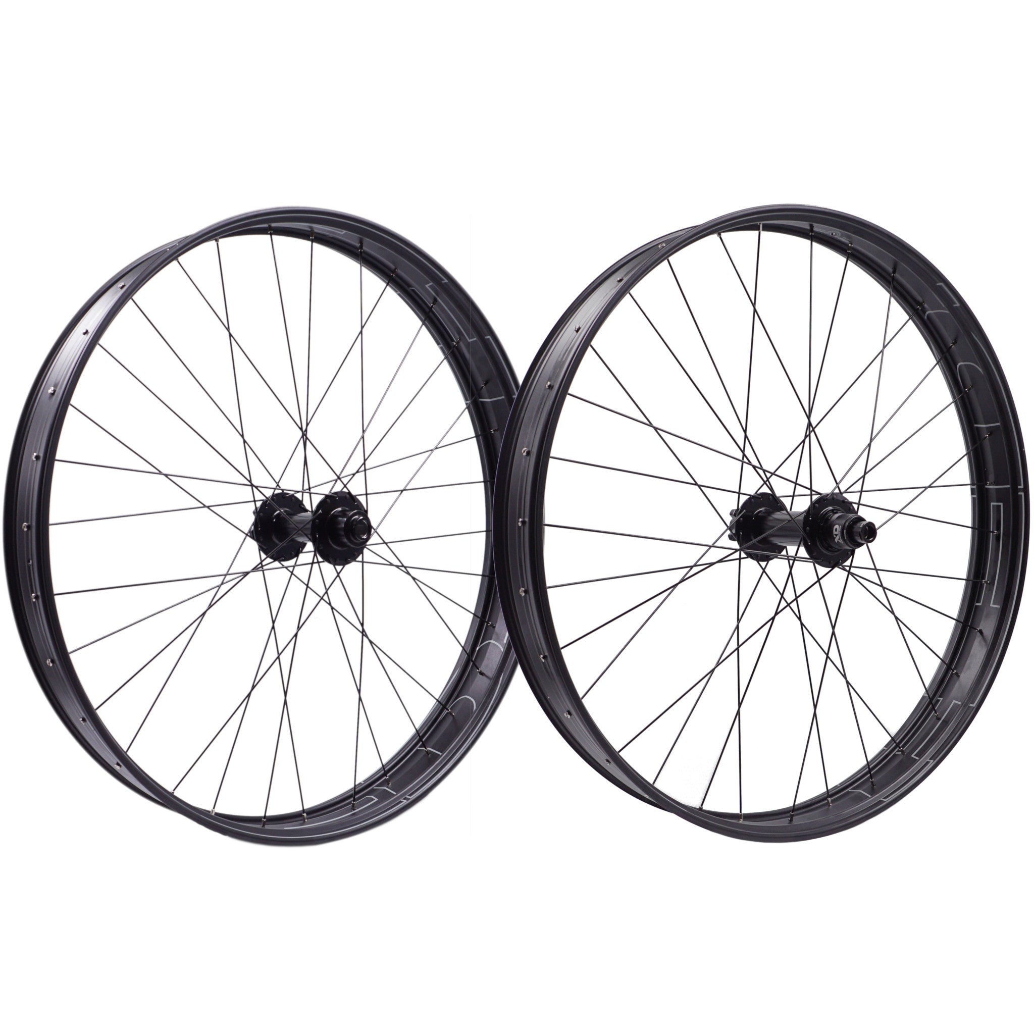HEd 26" wheelset showing the XD driver on the rear wheel