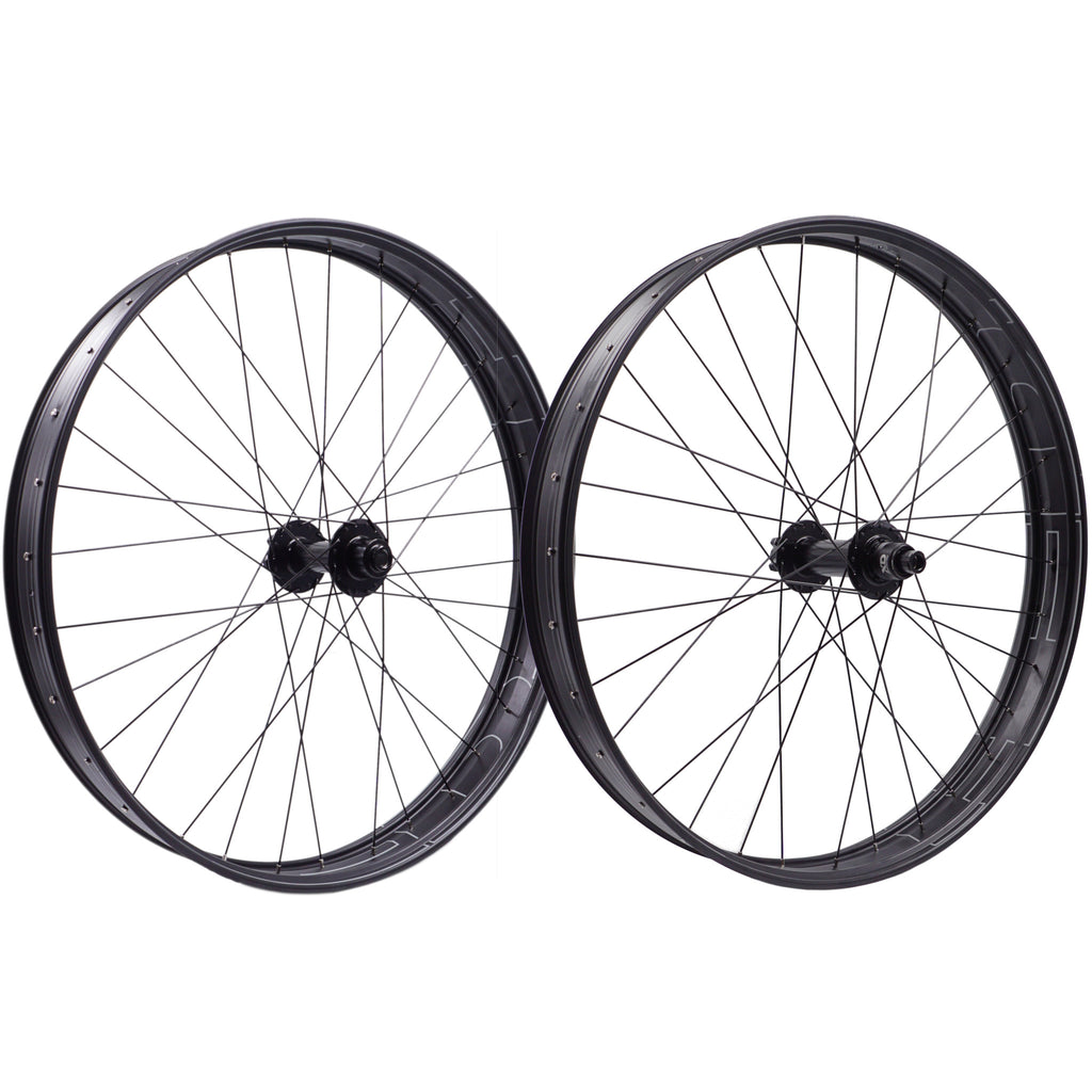 HED Big Aluminum Deal 26 inch TA 15x150 12x197 Fat Bike Wheelset