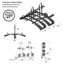 Hollywood Racks HR4000 Destination 4 Bike 2" Hitch Rack - The Bikesmiths