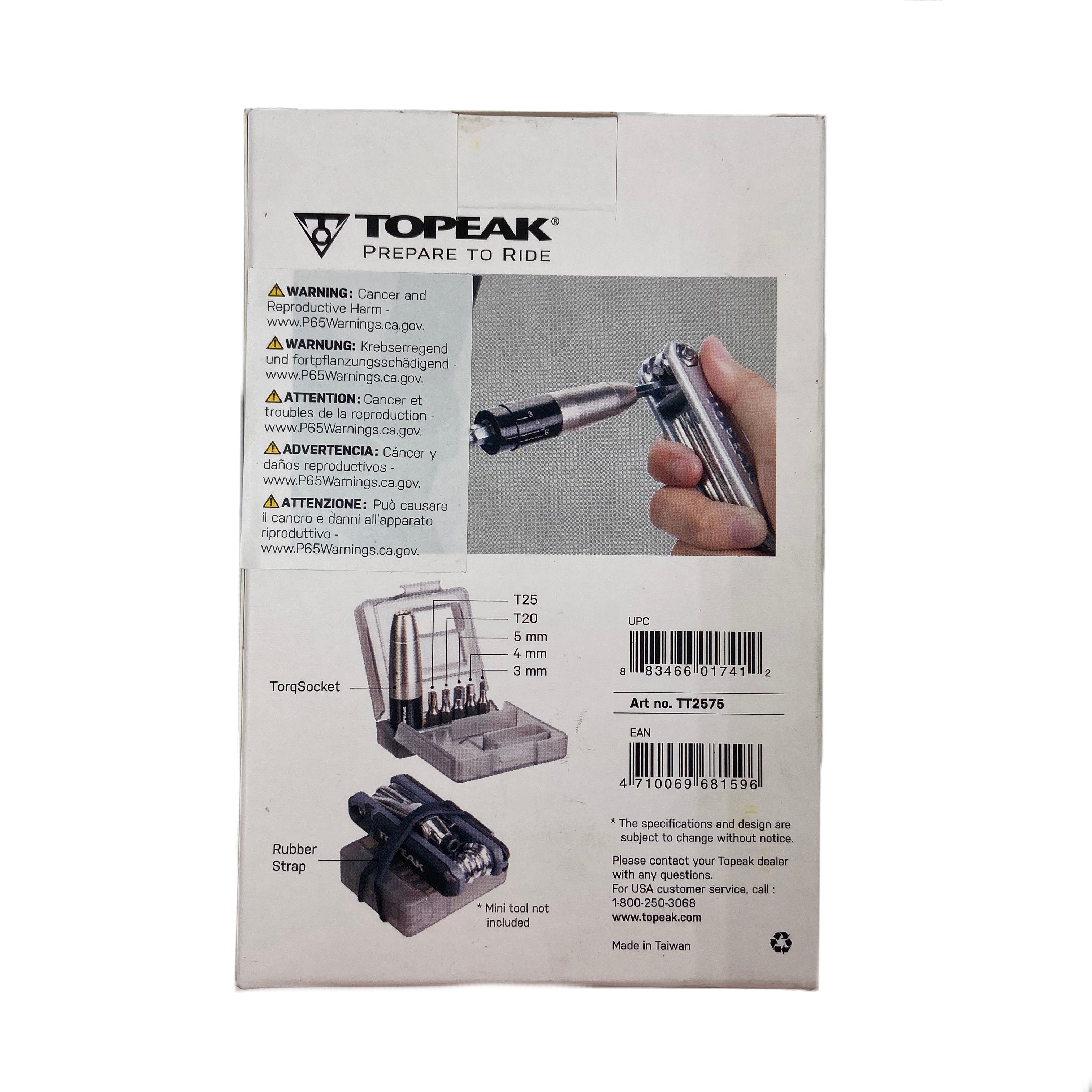 Topeak Nano Torqbox X TT2575 - TheBikesmiths