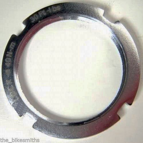 Track Fixed Gear Lockring 1.29x24 tpi Left - The Bikesmiths