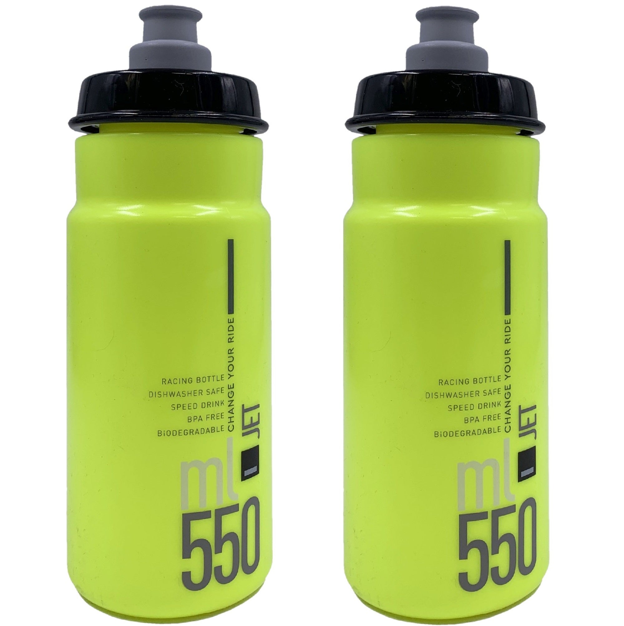 Elite Jet Water Bottle Assorted Colors - The Bikesmiths