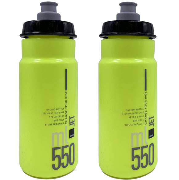Elite Jet Water Bottle Assorted Colors - The Bikesmiths