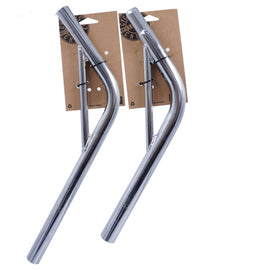 Classic JC-SP23 Braced Layback Chrome BMX Seatpost - The Bikesmiths