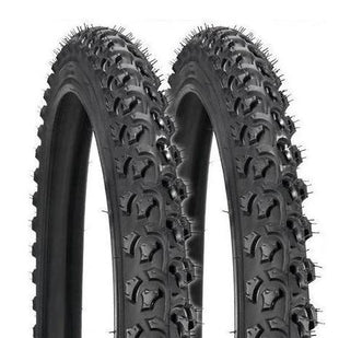 Photo of two Alpha Bite Tires