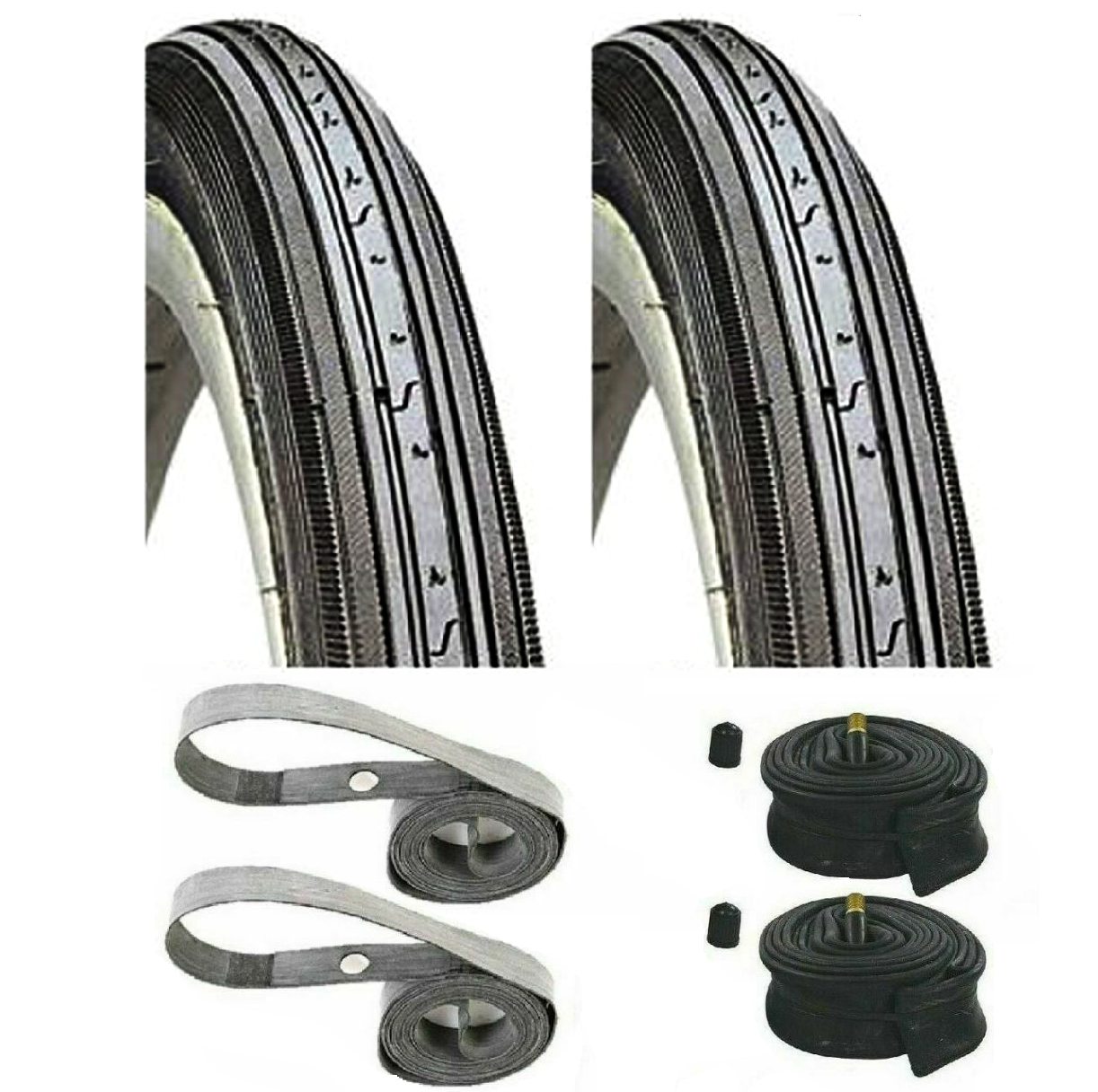 Buy black Kenda K34 27x1-1/4 Tire-Tube Kit