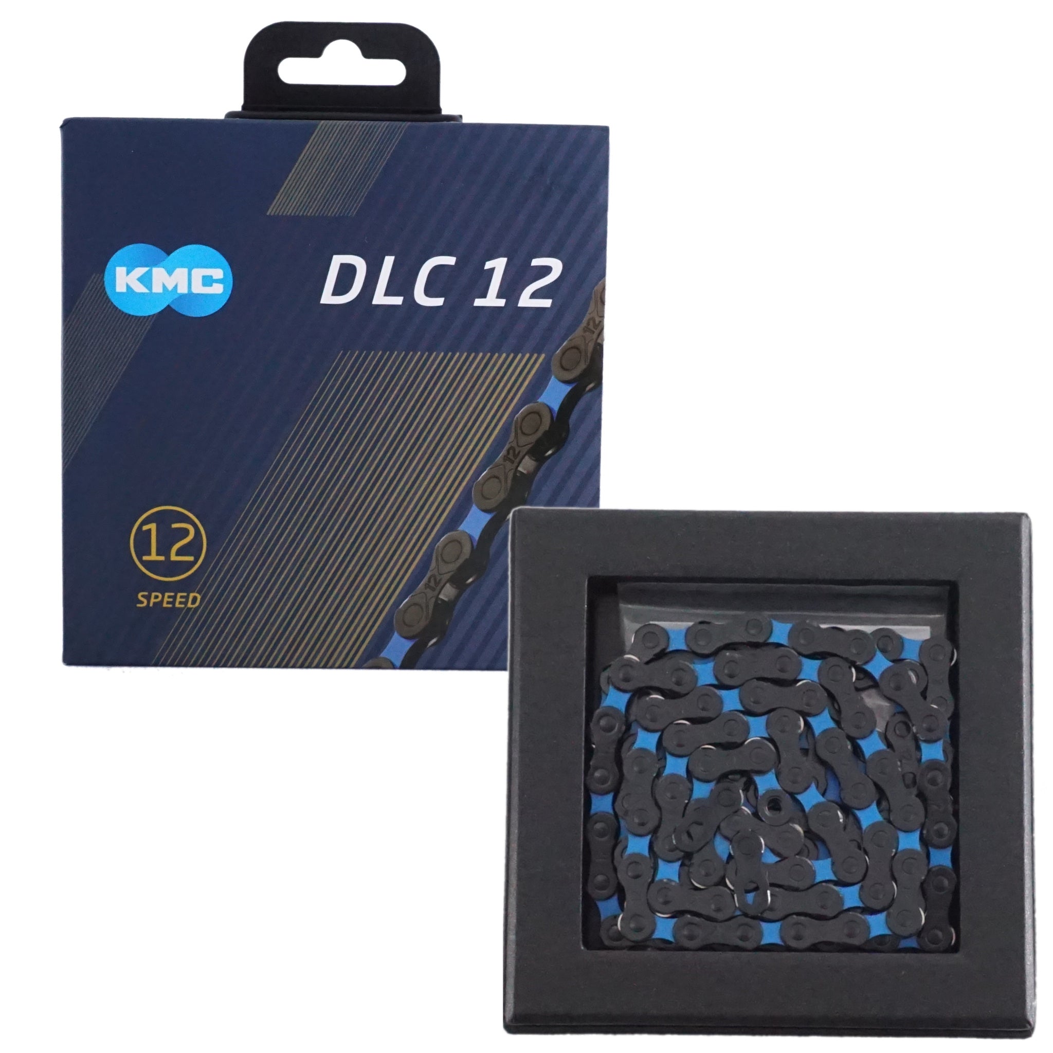 Buy blue-black KMC DLC12 12 Speed Chain 126L