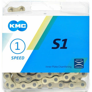 KMC S1 1/8-inch Singlespeed Chain - Gold