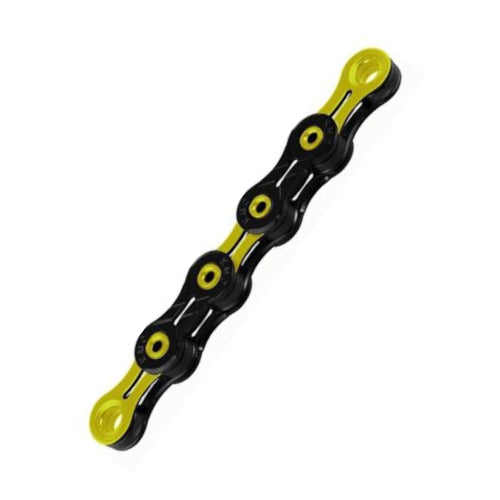 Buy yellow-black KMC DLC 11 Speed Chain 118 Links