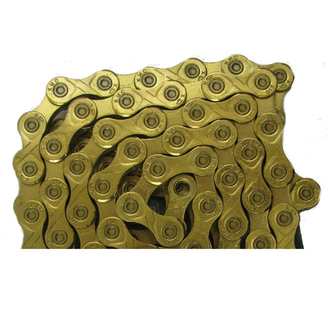 Image of KMC X10 10 Speed Gold Chain - TheBikesmiths