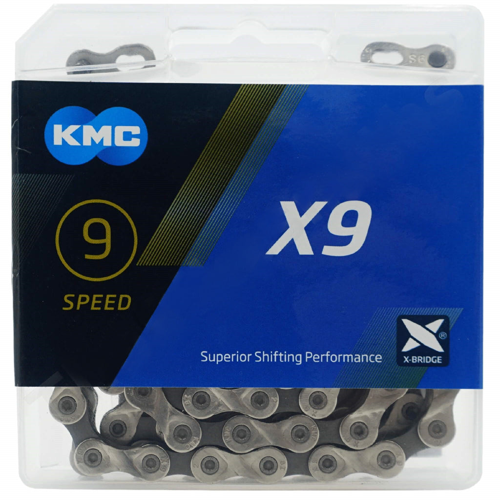 KMC X9 9 Speed Chain - TheBikesmiths
