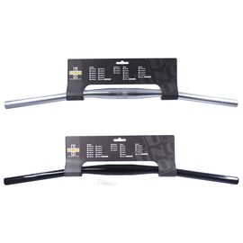 Kalloy HB-FB11L 31.8mm x 660mm 9 Degree Rise Handlebar Silver or Black - The Bikesmiths