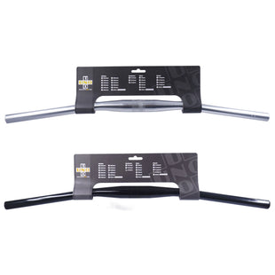 Kalloy HB-FB11L 31.8mm x 660mm 9 Degree Rise Handlebar Silver or Black - The Bikesmiths