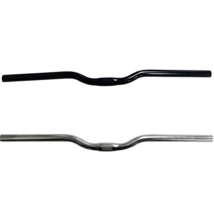 Kalloy MTB153-AL 25.4 x 620mm 30mm Rise Handlebar Silver or Black - The Bikesmiths