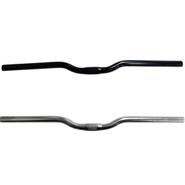 Kalloy MTB153-AL 25.4 x 620mm 30mm Rise Handlebar Silver or Black - The Bikesmiths