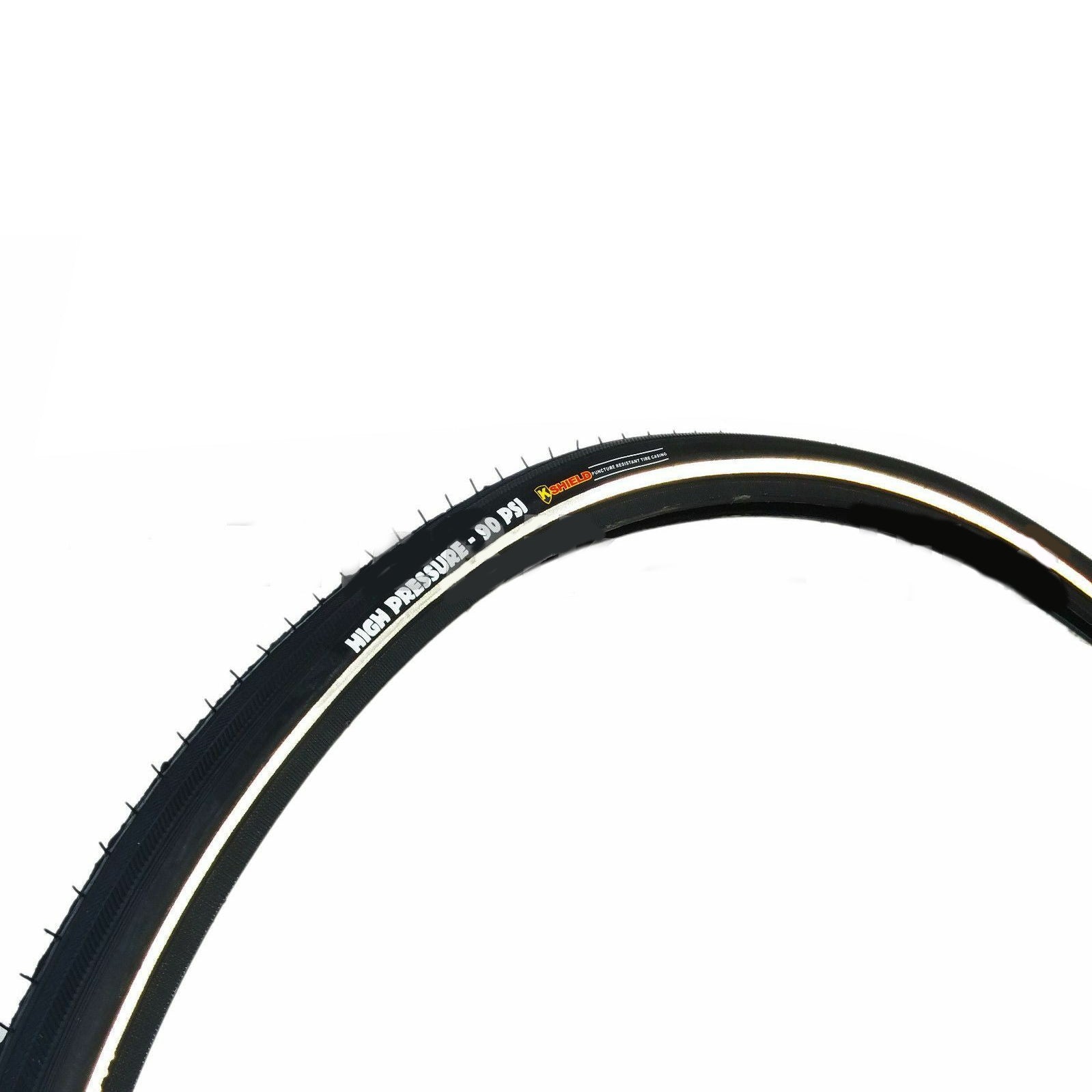 Kenda K35 27x1-1/4 Tire with K-Shield Puncture Protection and Reflective Sidewall - The Bikesmiths