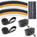Kenda K40 26x1-3/8 skinwall tires with Schrader valve tubes and rubber rim strips.
