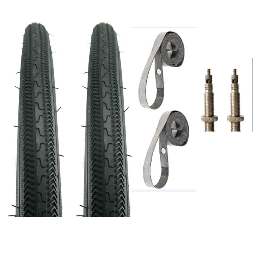 Kenda K36 27x1-1/8 Tire +Tube + Rim Strip Kit | The Bikesmiths