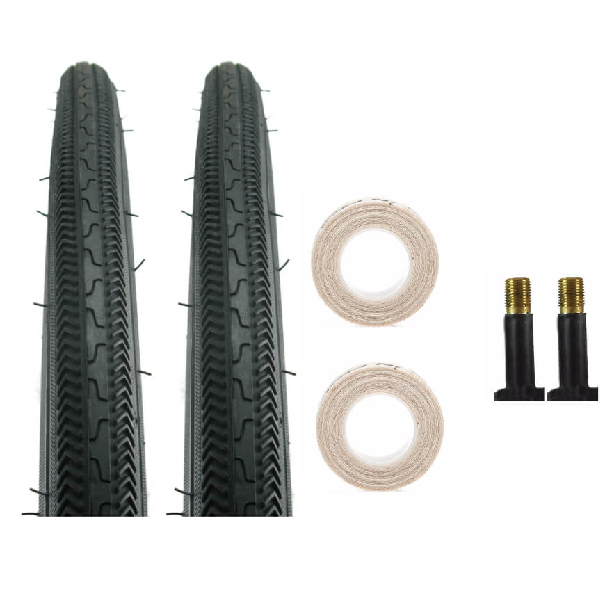 Kenda K36 27x1-1/8 Tire +Tube + Rim Strip Kit | The Bikesmiths