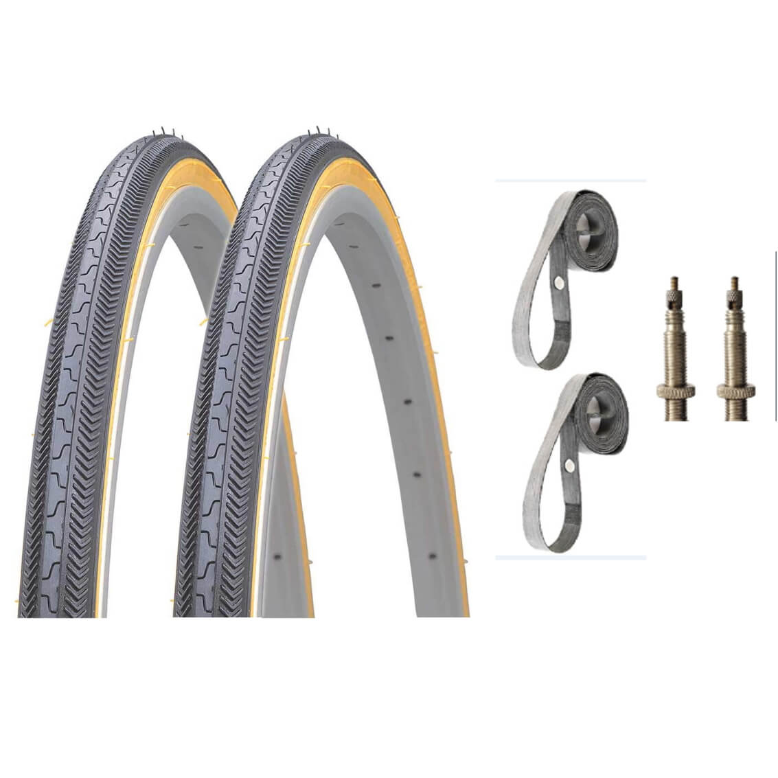 Kenda K36 27x1-1/8 Tire +Tube + Rim Strip Kit | The Bikesmiths