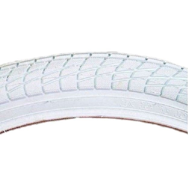 20 x 1.95 white bike tire top