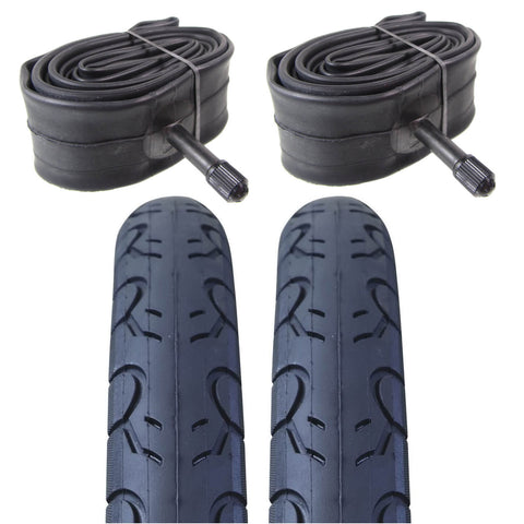 Image of Kenda Kwest 100 PSI 26" x 1.5" Tire and Schrader Valve Tube Kit - TheBikesmiths