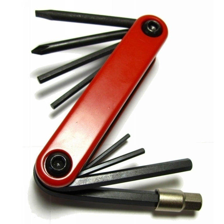 Kengine HF06 Folding Allen Wrench Tool Set - TheBikesmiths