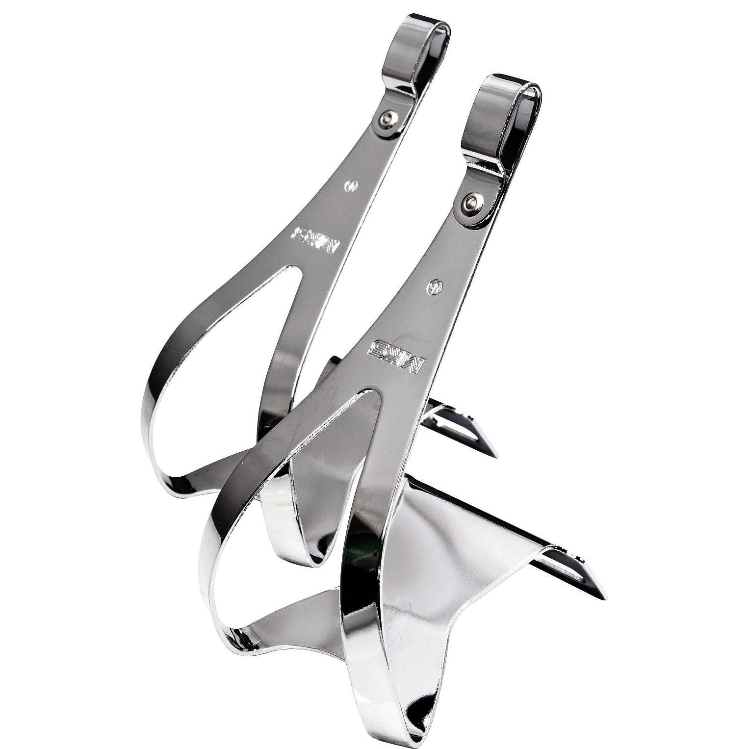 Toe Clips MKS Premium Steel Chrome Toe Clips | The Bikesmiths
