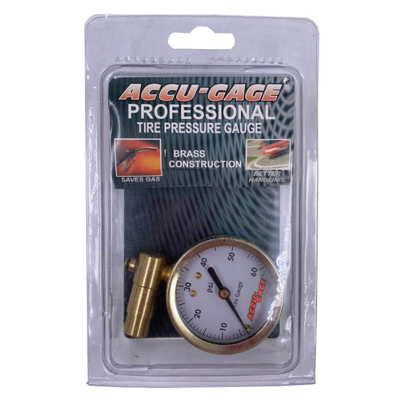 Meiser Accu-Gage PR60BX 0-60 PSI Presta Valve Pressure Gauge - The Bikesmiths