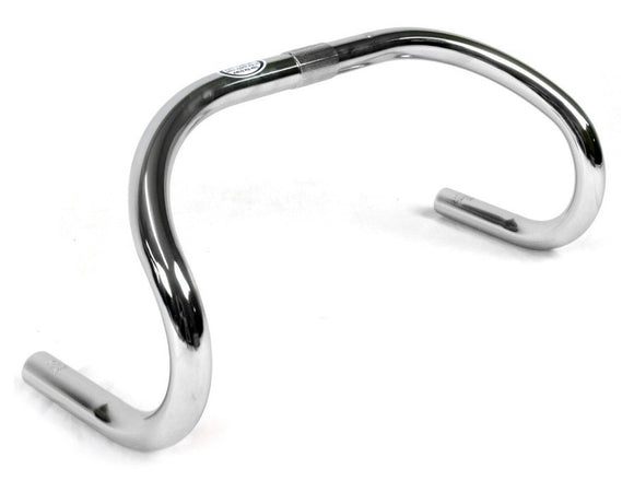 Nitto B123 Steel 25.4 Track Handlebar NJS Approved - TheBikesmiths