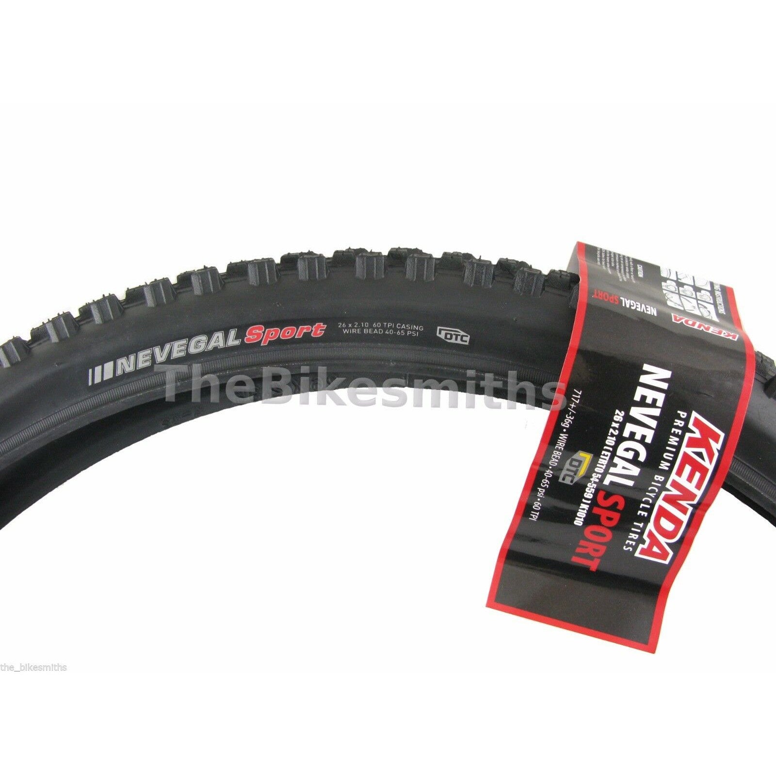 Kenda Nevegal Sport DTC K1010 26x2.10 Mountain Bike Tire