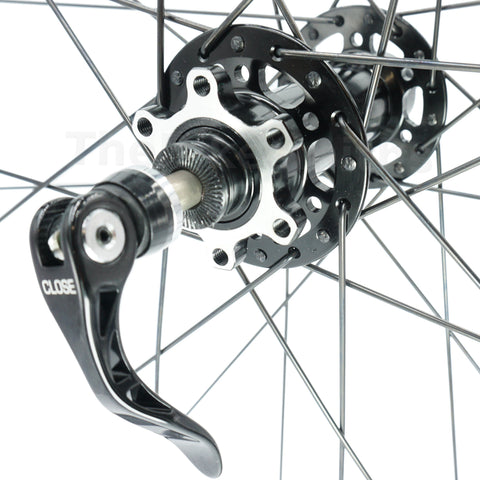 Image of Sun Ringle Mulefut 80SL V2 9x135 QR 12x197 TA Fat Bike Wheelset - TheBikesmiths