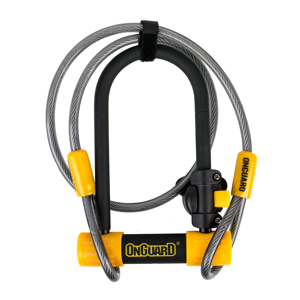 OnGuard Bulldog DT 8015M Medium U-Lock & Cable 3.5" x 6.9" - The Bikesmiths