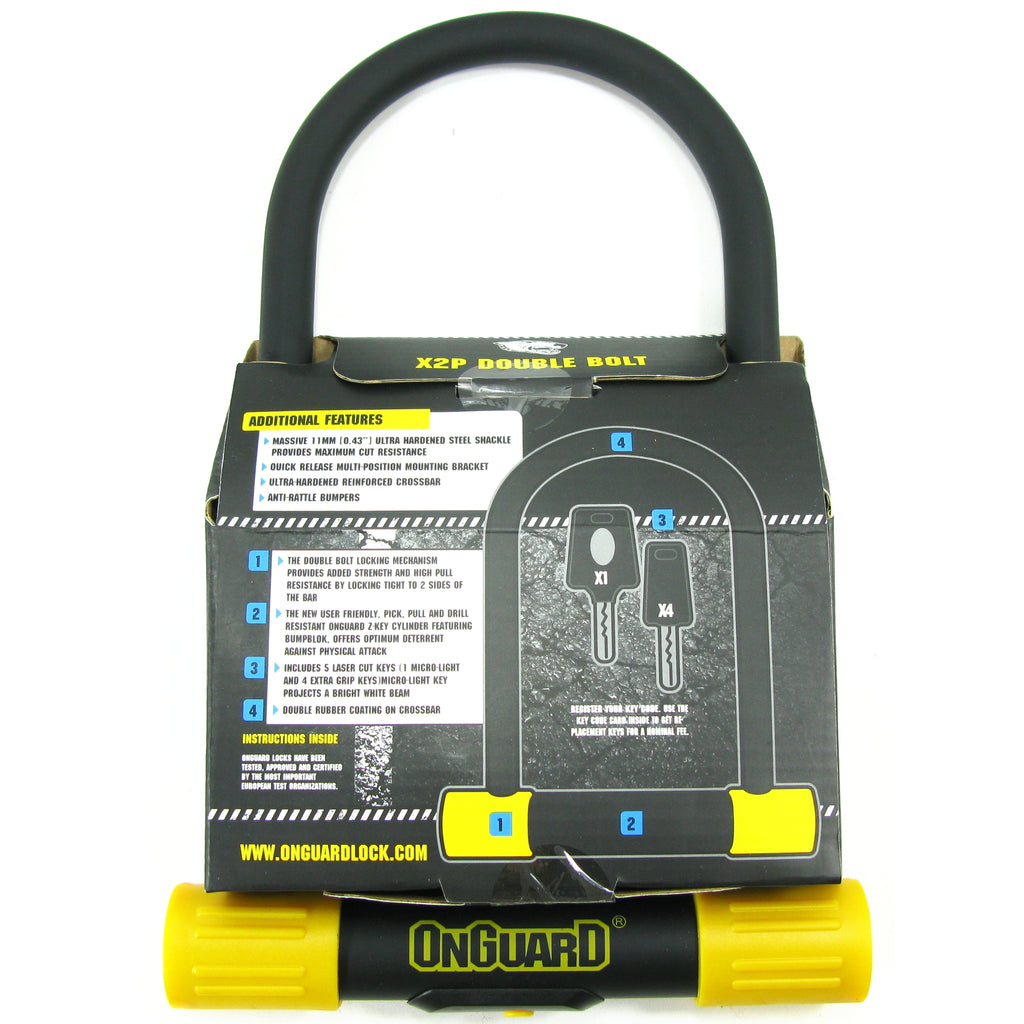 Onguard u best sale lock lost key