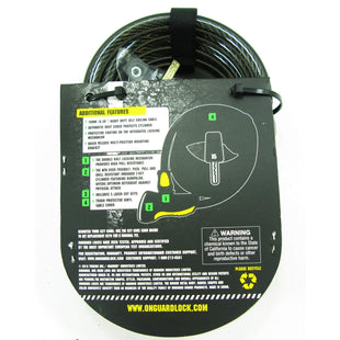 OnGuard Doberman 8029 With Key Lock 8mm x 6' Cable - TheBikesmiths
