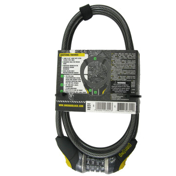 OnGuard 8042 Akita 185cm x 10mm Combo Cable Lock - TheBikesmiths