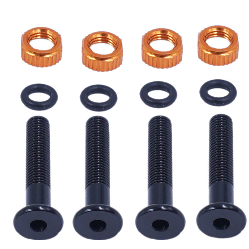 Orange Seal 32mm Tubeless Versa Valve Stems w-Locknuts and O-Rings