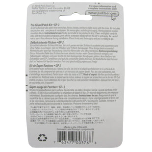 Park Tool GP-2 Glueless Patch Kit - TheBikesmiths