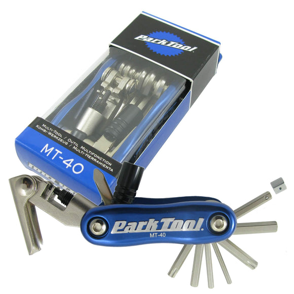 Park Tool  MT-40 Multi-Tool Multi-Hex T25/T30 Drivers Co2-ADP - TheBikesmiths