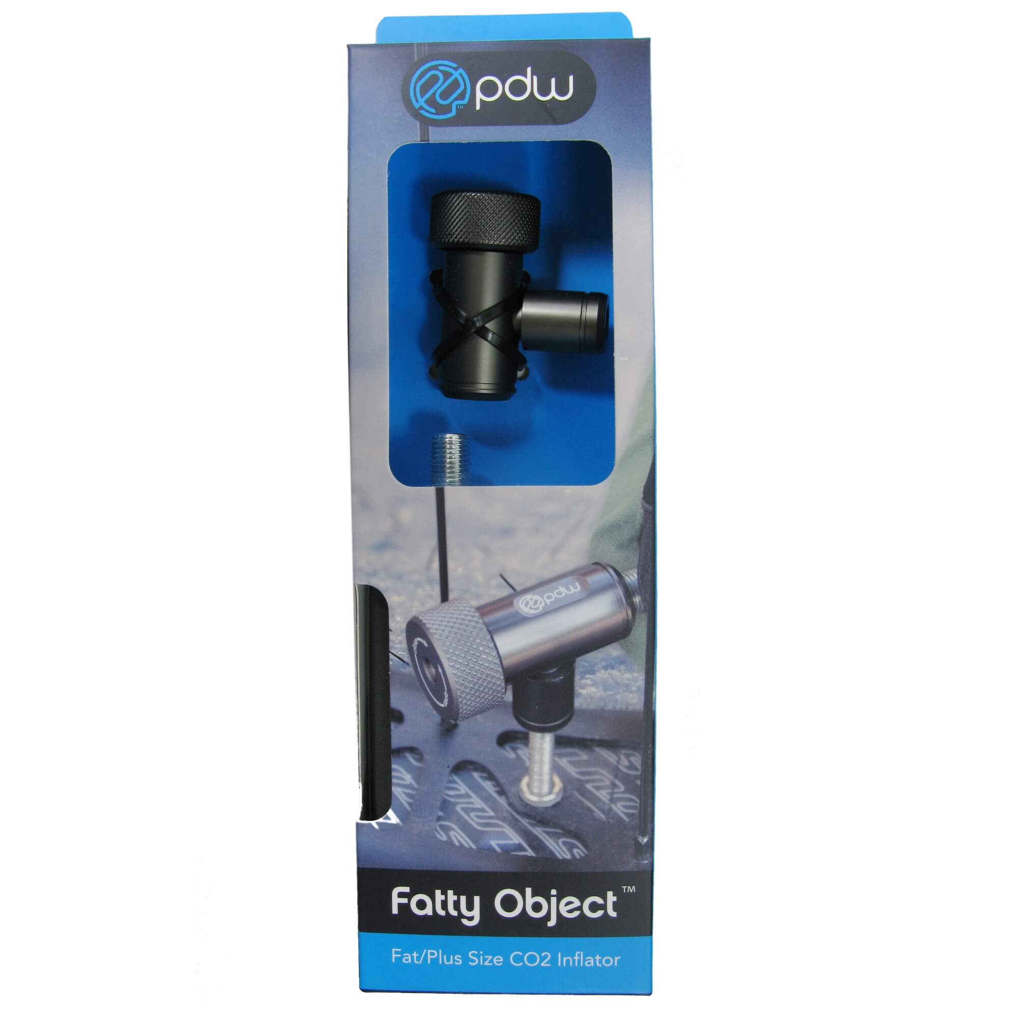 PDW Fatty Object Co2 Inflator with 38g Padded Cartridge - TheBikesmiths