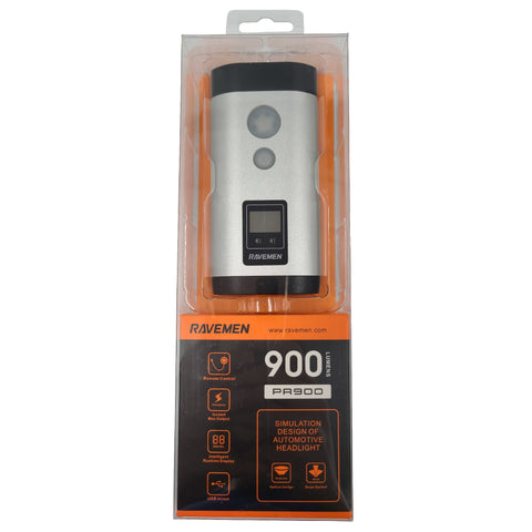 Image of Ravemen PR900 900 Lumen USB Rechargable Dual Light With Remote