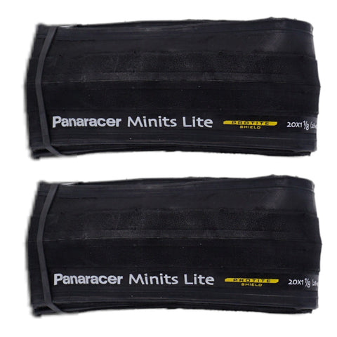 Panaracer Minits Lite Protite 20x1-1/8 Folding Bike Tire ISO 451