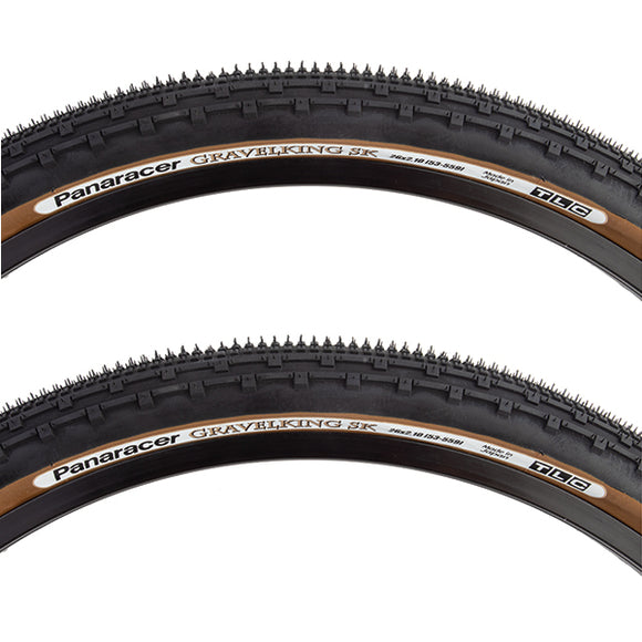 Panaracer GravelKing SK 26x2.10 Tubeless Ready Folding Tire - The Bikesmiths