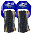 Two Panaracer 26x2.10 Rear Smoke folding amber skinwall tire MTB