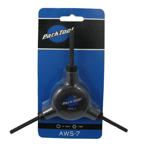 Image of Park Tool AWS-7 Allen Hex Torx Y Three Way Wrench - TheBikesmiths