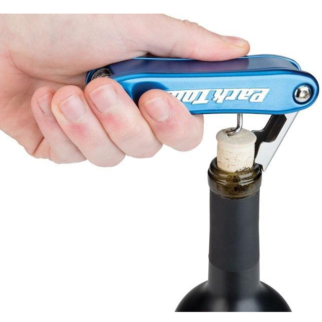 Park Tool BO-4 Corkscrew and Bottle Opener Fold-Up Tool - TheBikesmiths